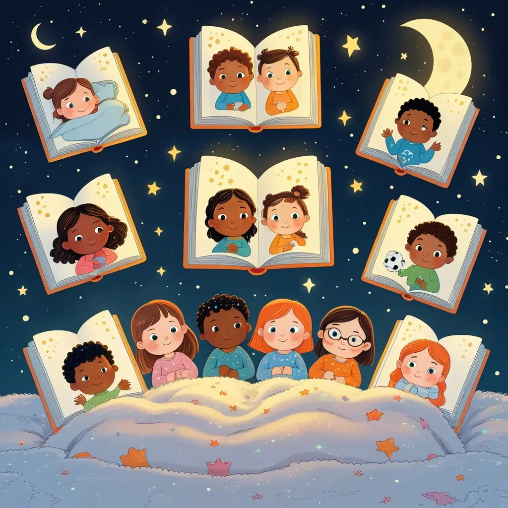 10 bedtime stories that teach good habits