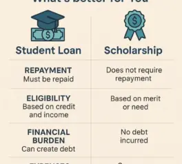 Student Loans vs Scholarships What is Better for You