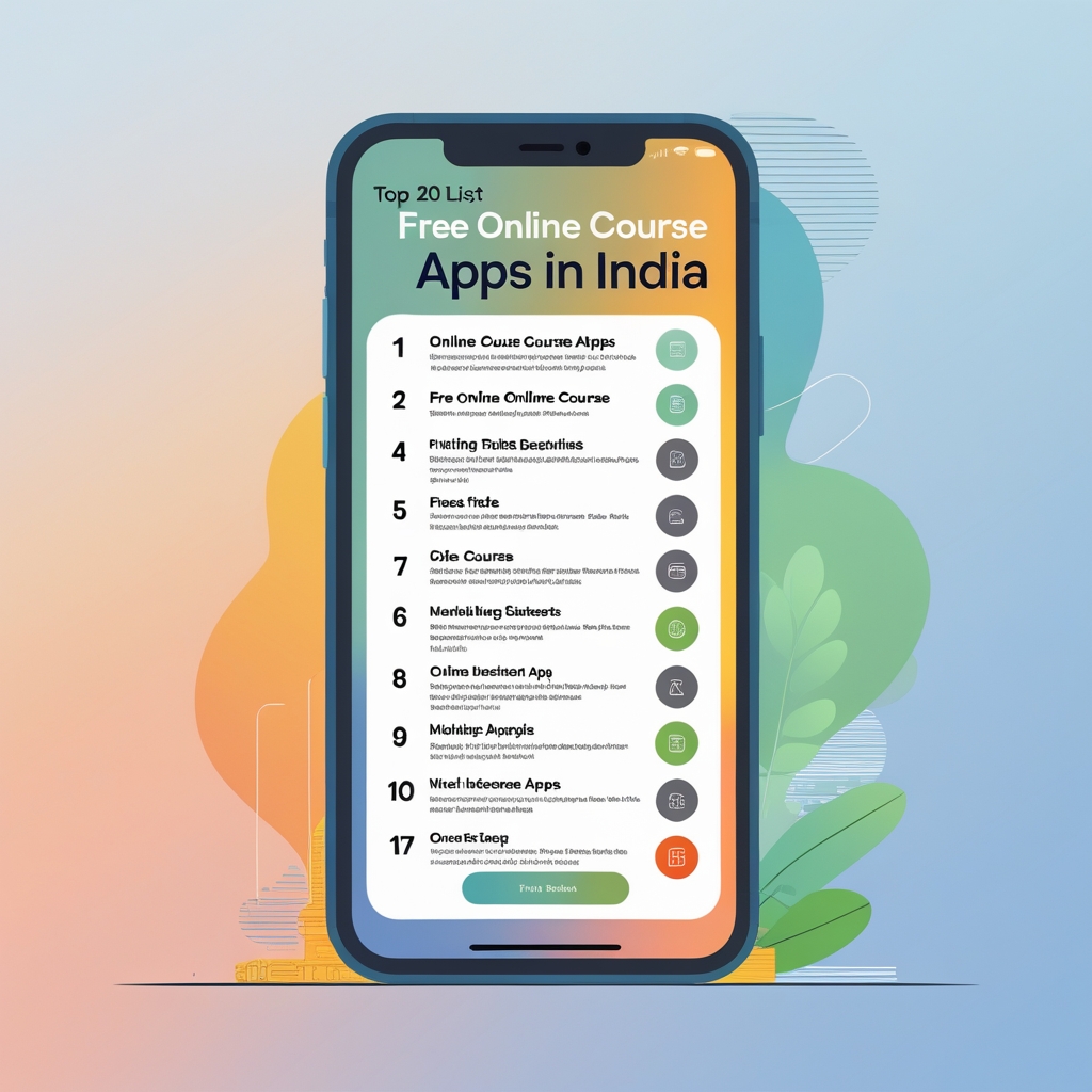 top 20 free online courses app in india