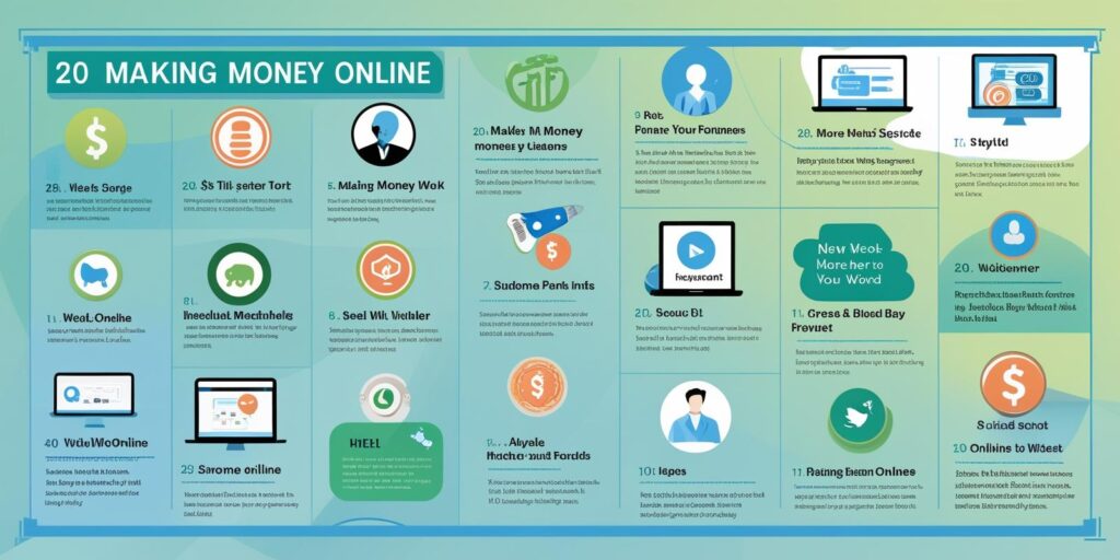 best 20 ways to make money online