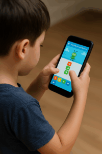mobile screen mockup