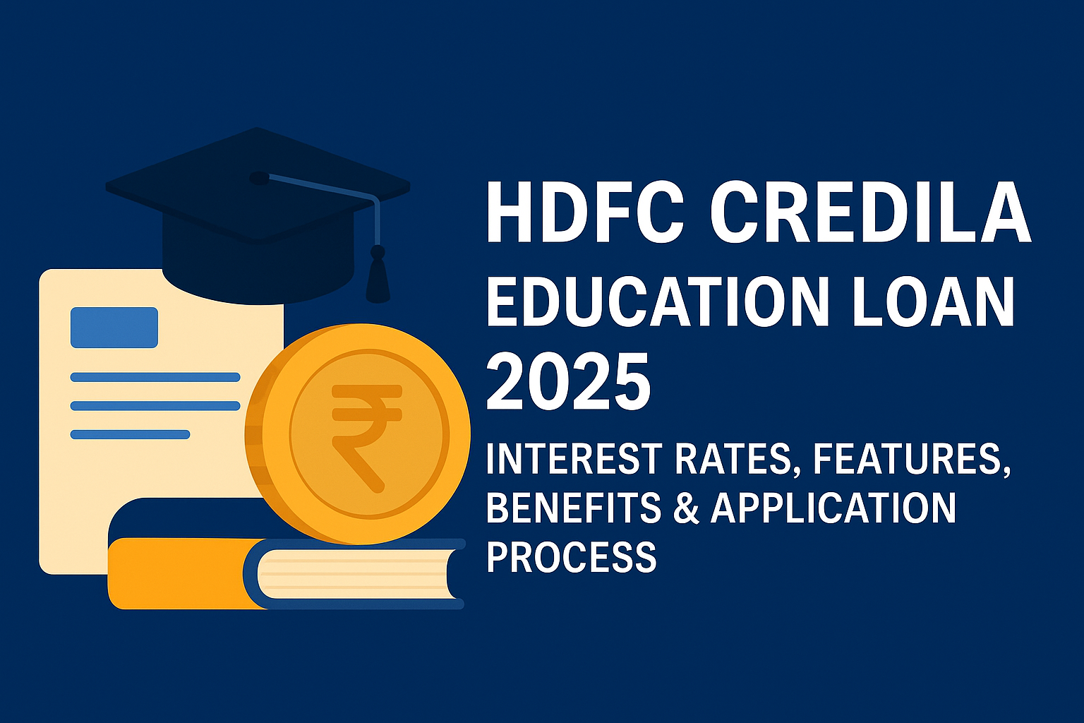 hdfc credila education loan features
