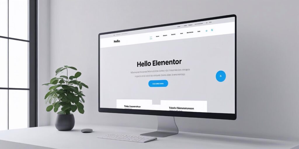 hello elementor – a bare bones, lightning fast theme perfect for seo and custom design freedom