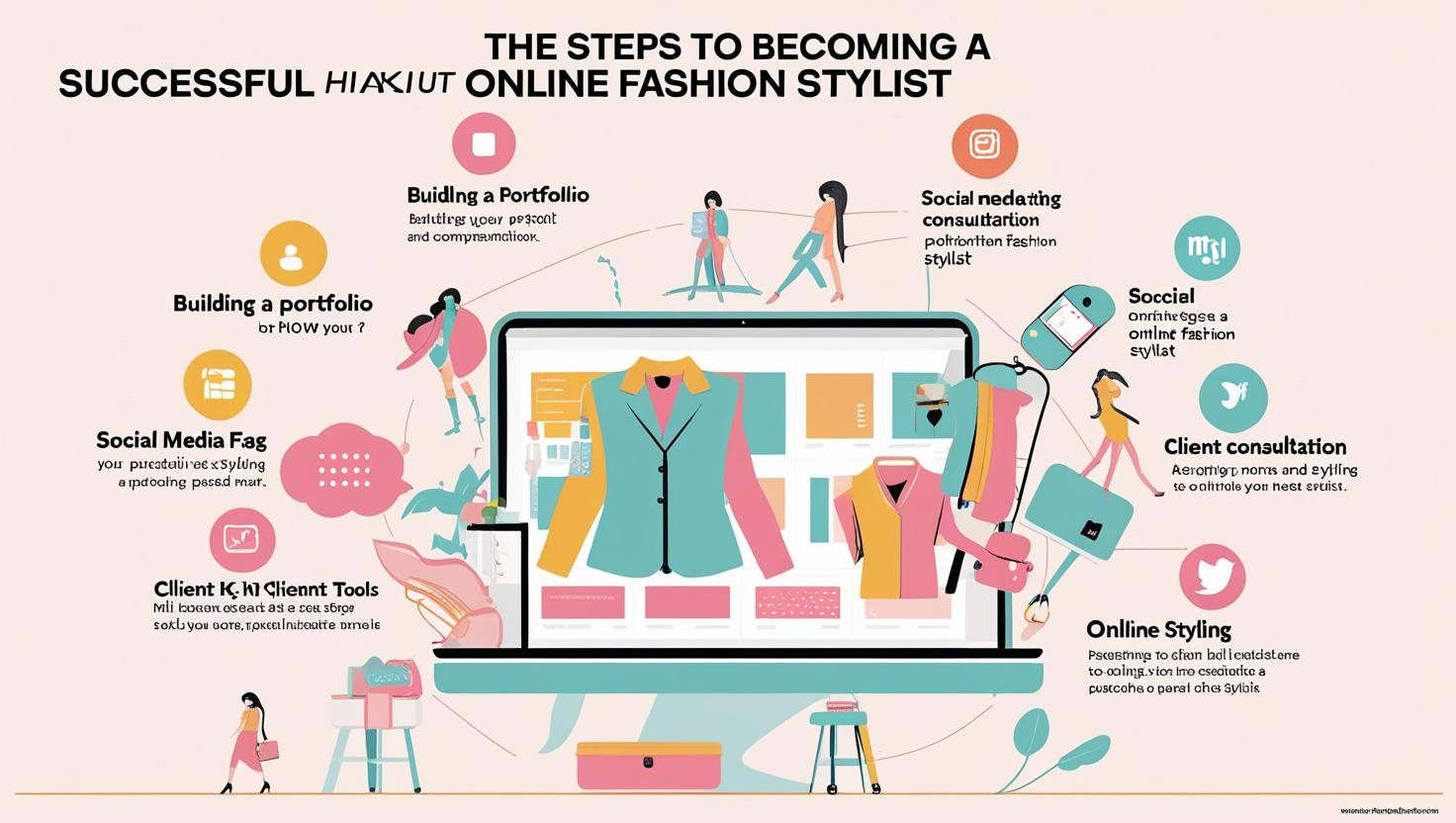 You are currently viewing How to Become an Online Fashion Stylist