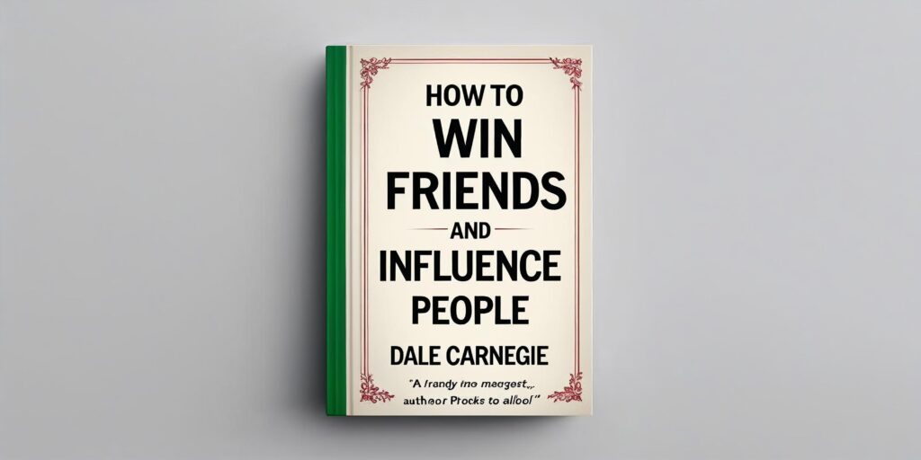 how to win friends and influence people by dale carnegie