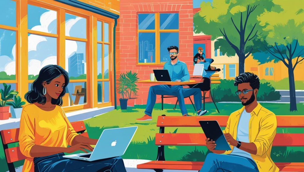 remote side hustles & flexible work options
