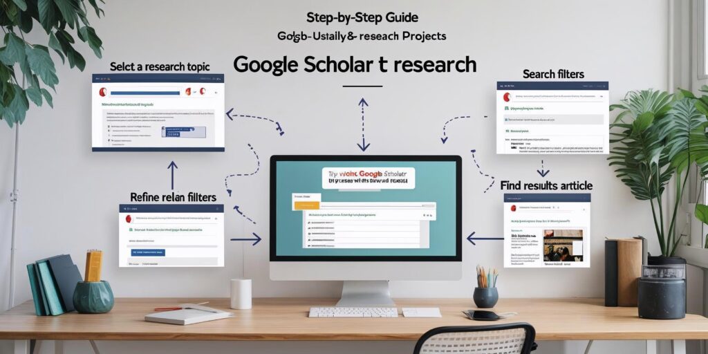 Step by step how to use google scholar for your research projects