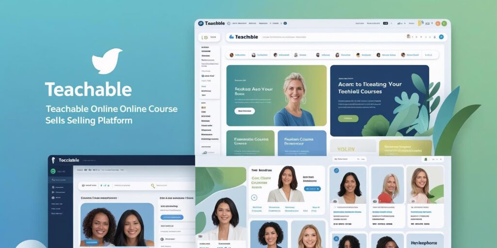 teachable online selling course platform
