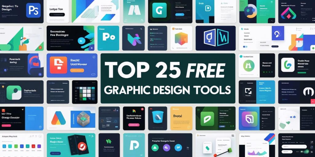 top 25 free graphic design tools