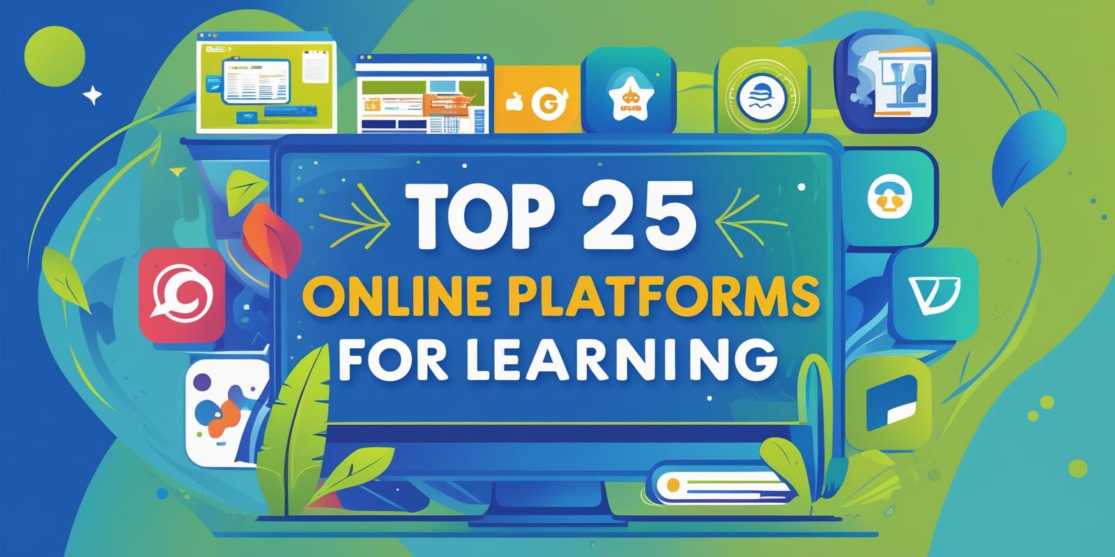 You are currently viewing Top 25 Online Platforms to Learn