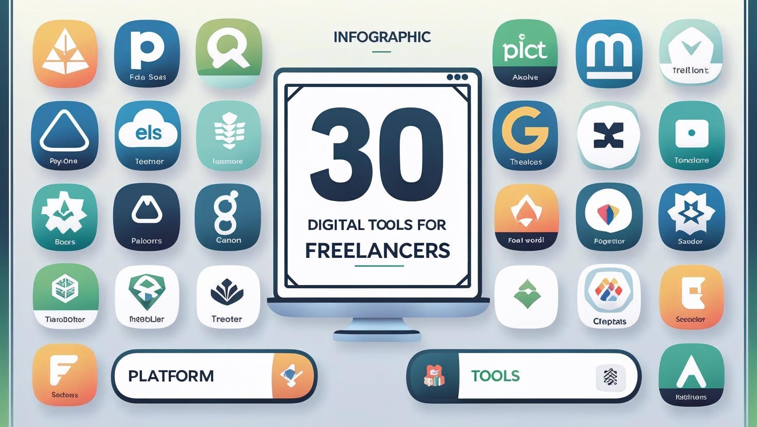 Read more about the article Top 30 Digital Tools and Platforms Every Freelancer Must Use
