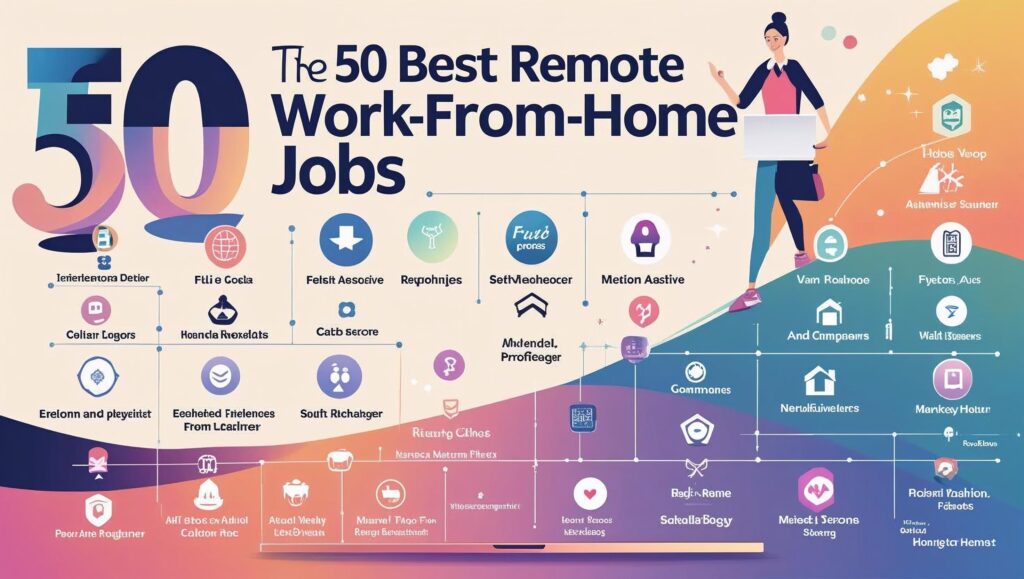 top 50 best remote work from home jobs