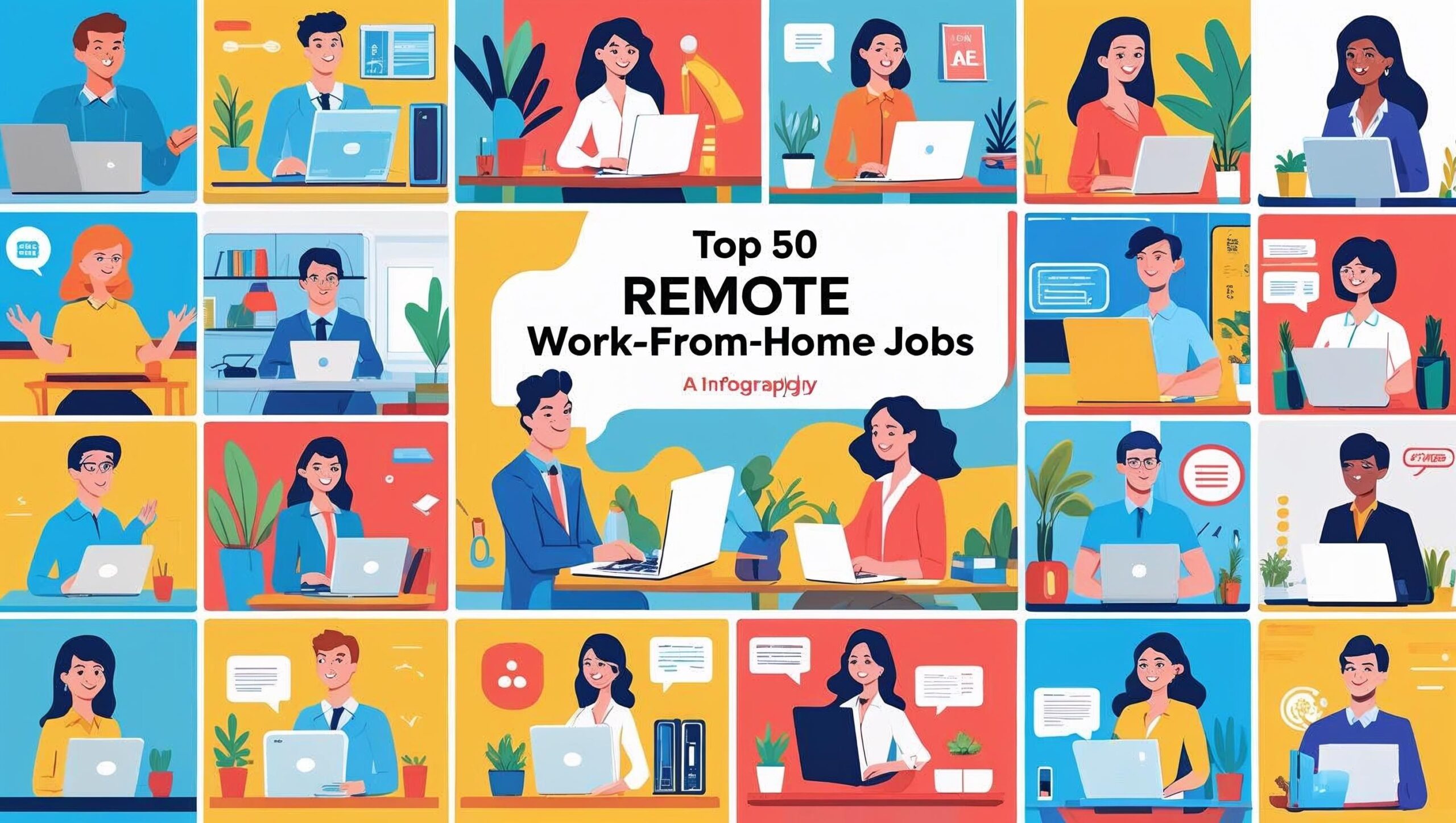 You are currently viewing Top 50 Best Remote Work-from-Home Jobs