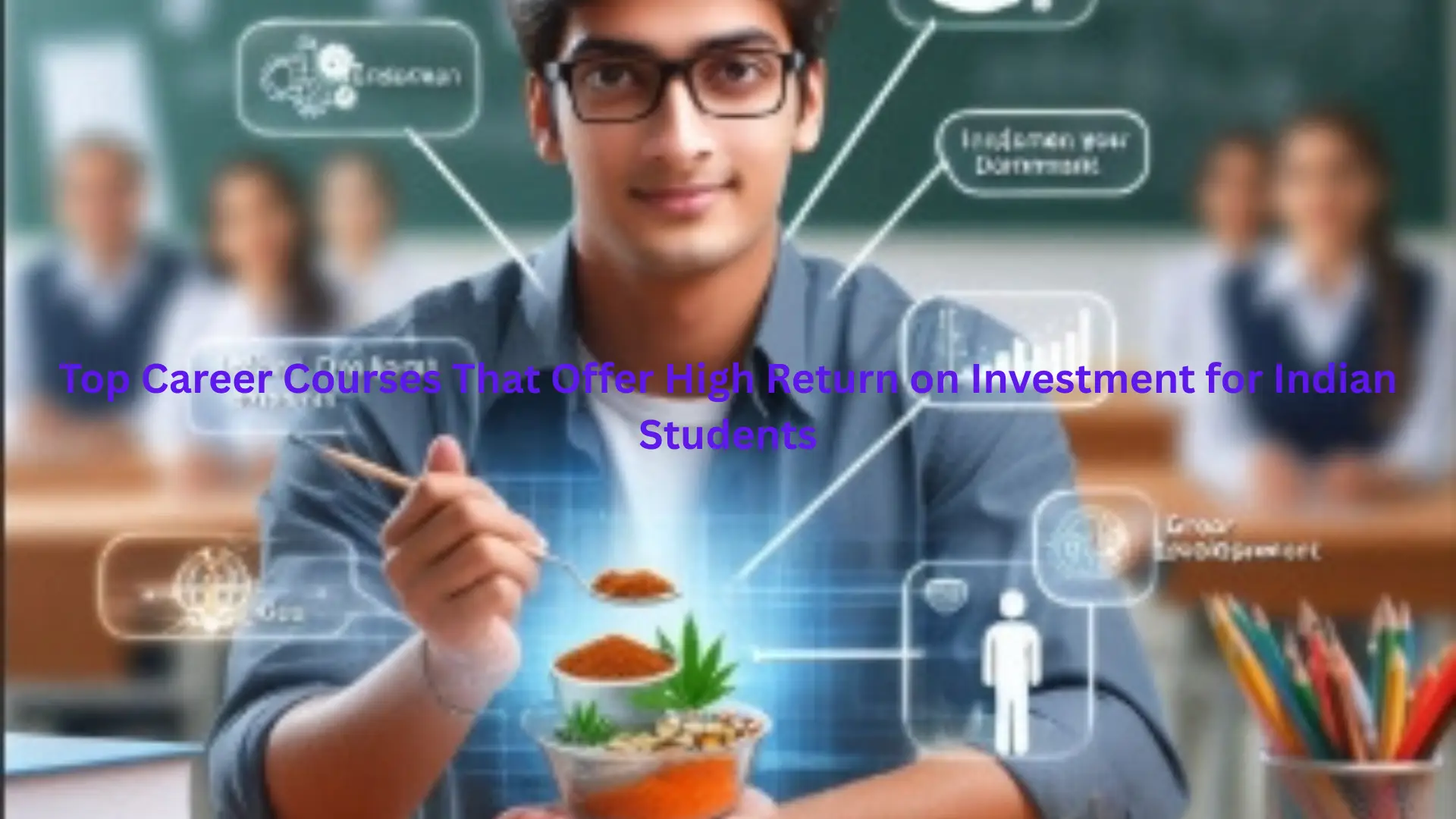 top career courses that offer high return on investment for indian students