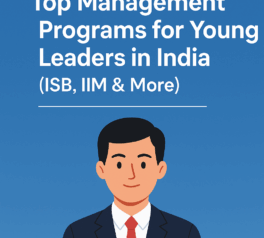 Top Management Programs for Young Leaders in India