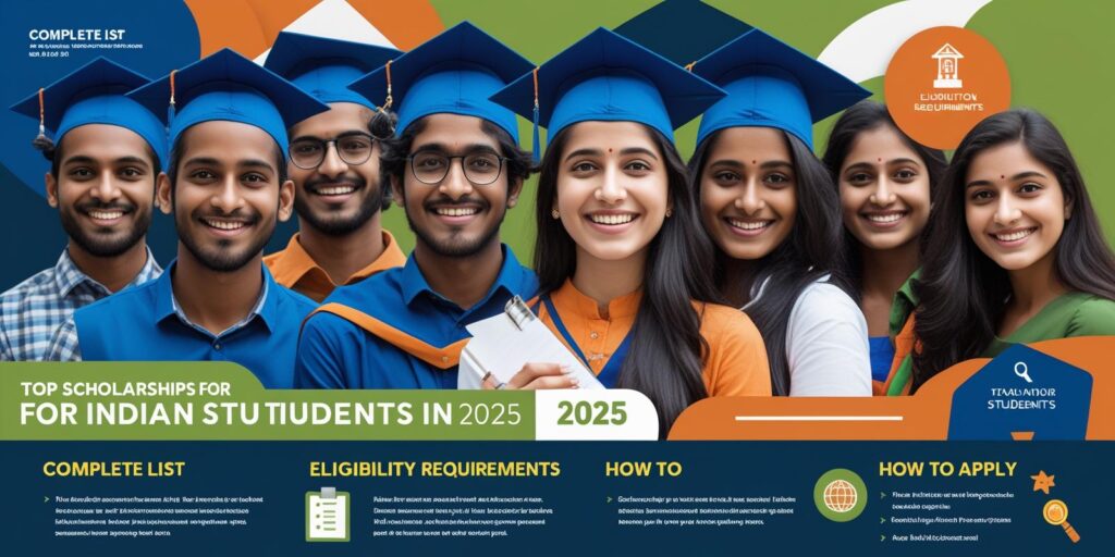 top scholarships for indian students in 2025 complete list, eligibility & how to apply (1)