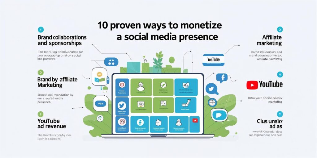10 proven ways to monetize your social media presence