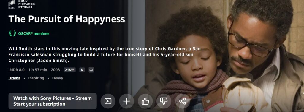 The Pursuit of Happyness