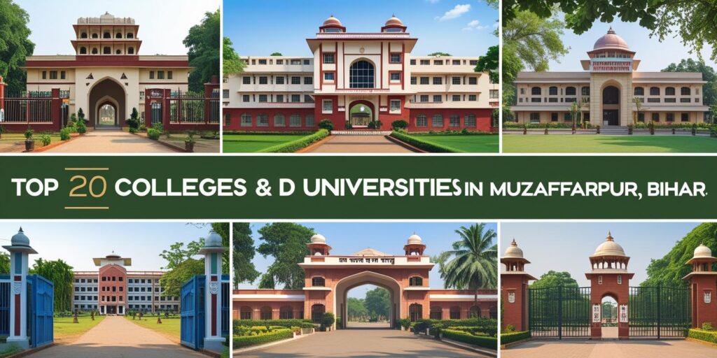 top 20 colleges and universities in muzaffarpur