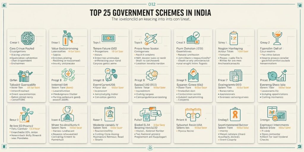 Top 25 government schemes in india