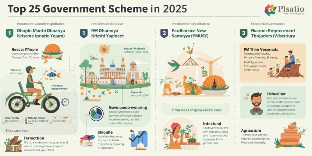 Top 25 government schemes in india