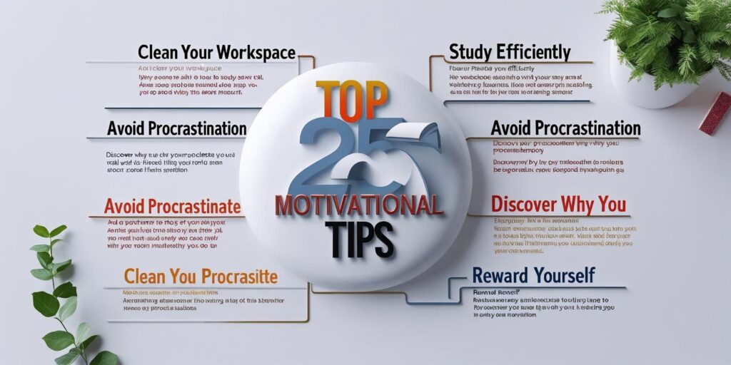top 25 motivational tips