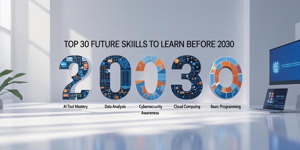 Top 30 future skills to learn before 2030