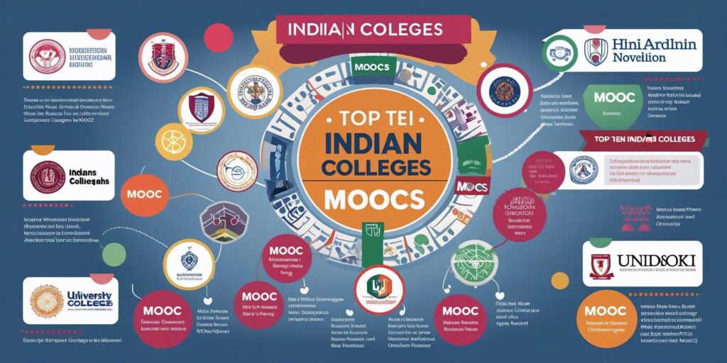 top indian colleges offering moocs