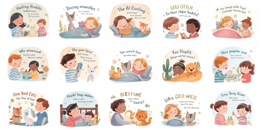 10 bedtime stories that teach good habits