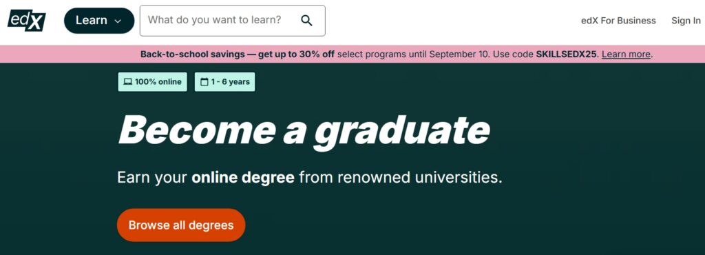edX: Empowering Learners with University-Grade Education