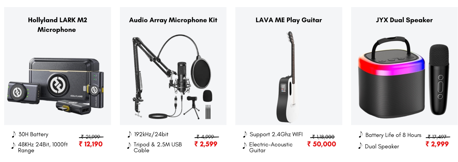 Musical Instruments overview image