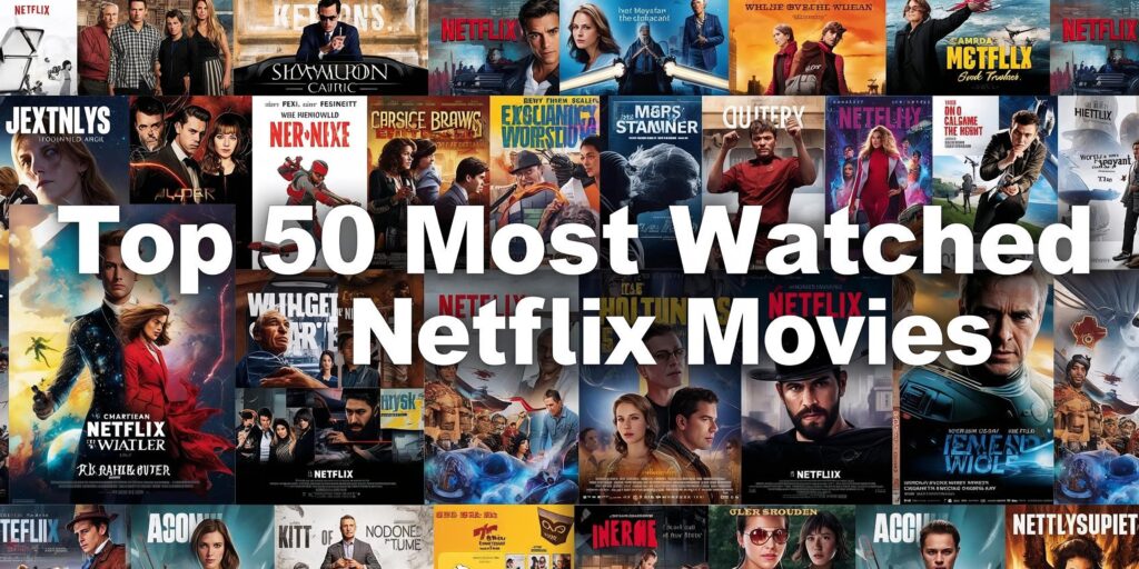 Top 50 most watched netflix movies