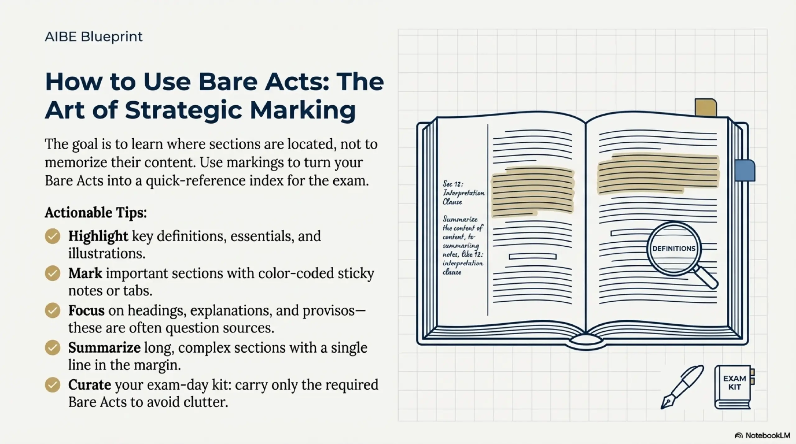  How to use Bare Acts - AIBE