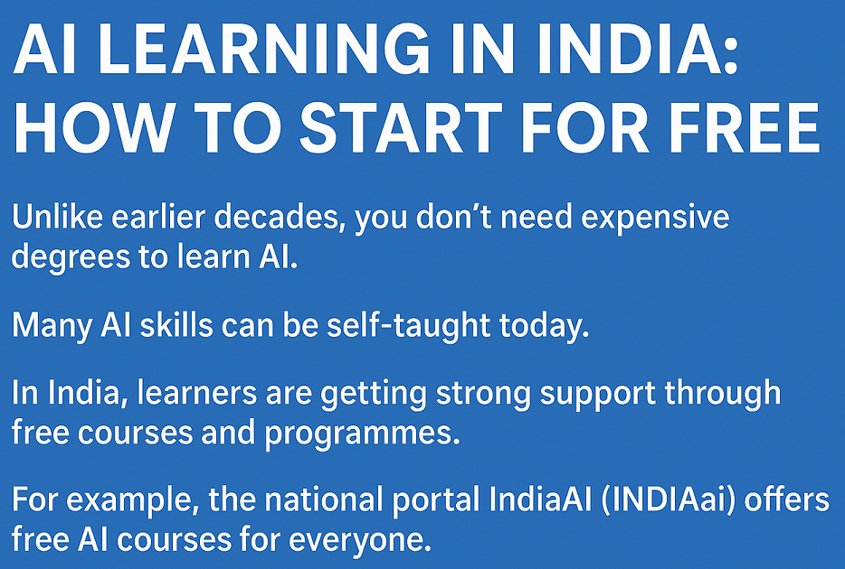 You are currently viewing AI Learning in India: How to Start for Free