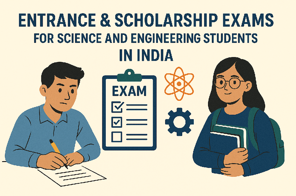 You are currently viewing Entrance and Scholarship Exams for Science and Engineering Students in India