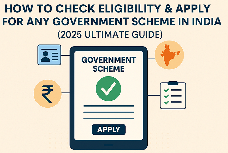 How to Check Eligibility & Apply for Any Government Scheme in India (2025 Ultimate Guide)