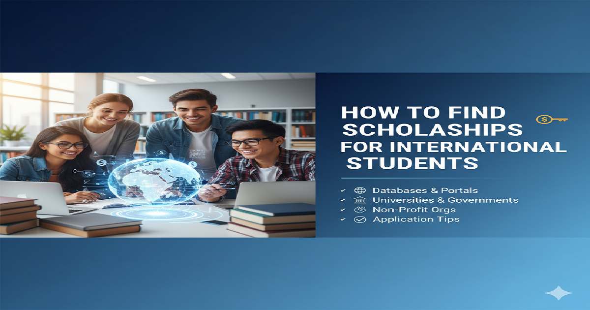 You are currently viewing How to Find Scholarships for International Students