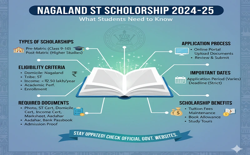 nagaland st scholarship 2024–25 what students need to know