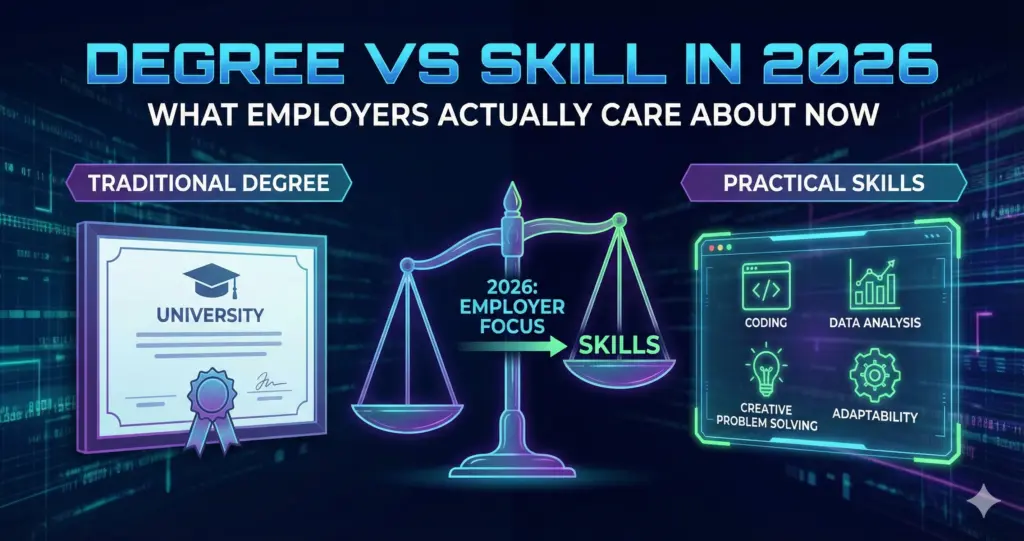 degree vs skill in 2026 what employers actually care about now