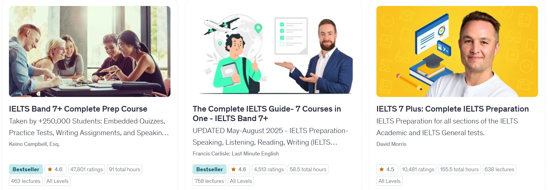 Complete IELTS Preparation Course - Academic and General